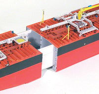 Photo of HMV 1/250 card model kit Double Hull Tanker TMS Seatrout designed by Peter Brandt