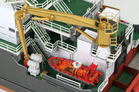 Photo of HMV Emergency Tow Vessel Nordic 1/250 card model kit with full hull and bridge interior options