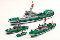 Photo of HMV papermodel kit Rescue Cruiser John T. Essberger, Georg Breusing, Hans Lüken scale 1:250 with detailed rescue boats