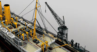 Photo of HMV 25th Anniversary card model kit Kaiser Wilhelm der Große with floating dock in 1:250 scale papercraft edition