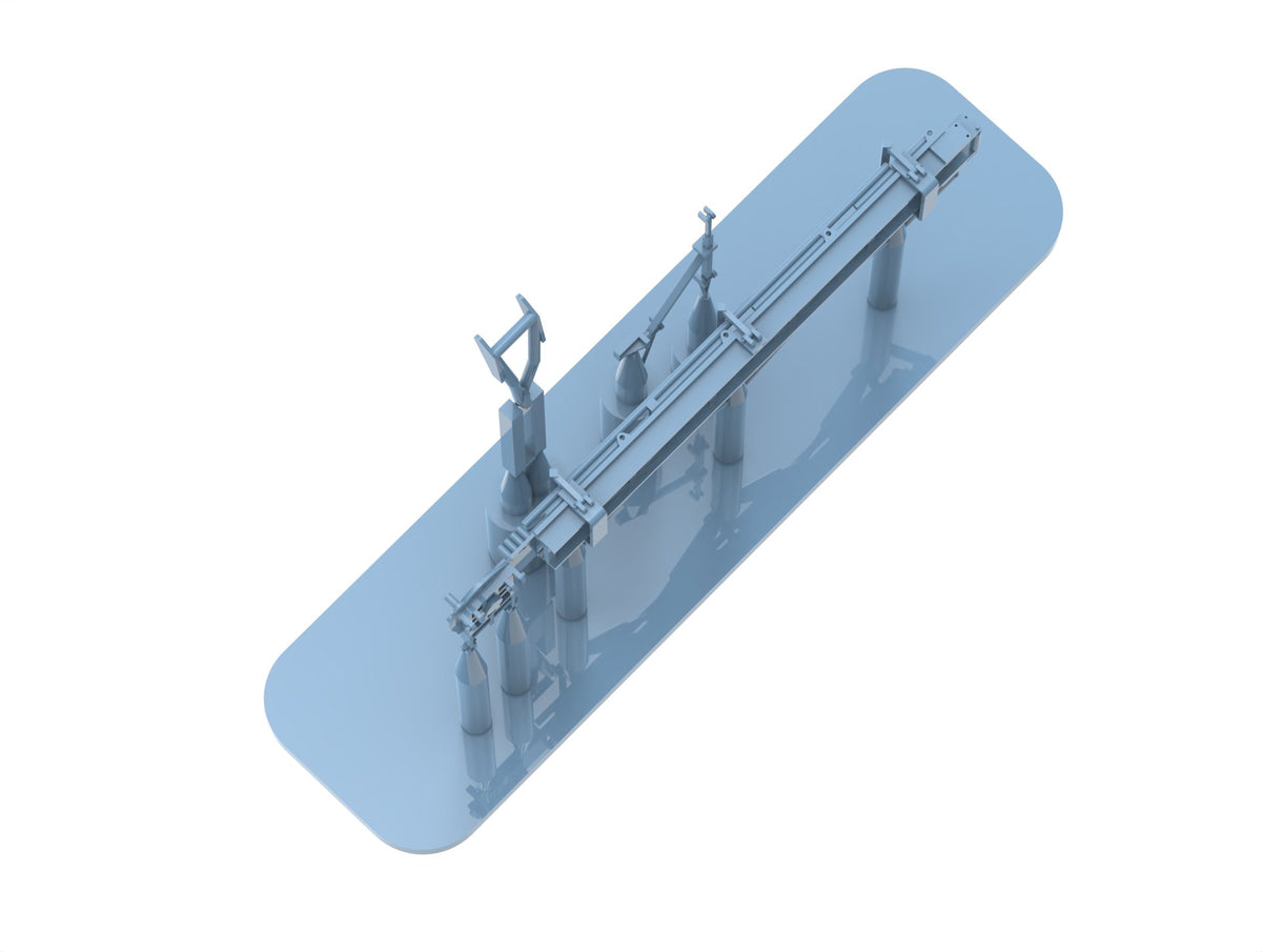 Photo of Supply Accommodation Ladder for Arleigh Burke-class destroyer 1/200 scale resin detail set HSM-U200073S