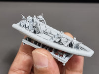 Photo of 11m Rigid Inflatable Boat with Crew 1:144 scale 3D printed resin model by HS Model
