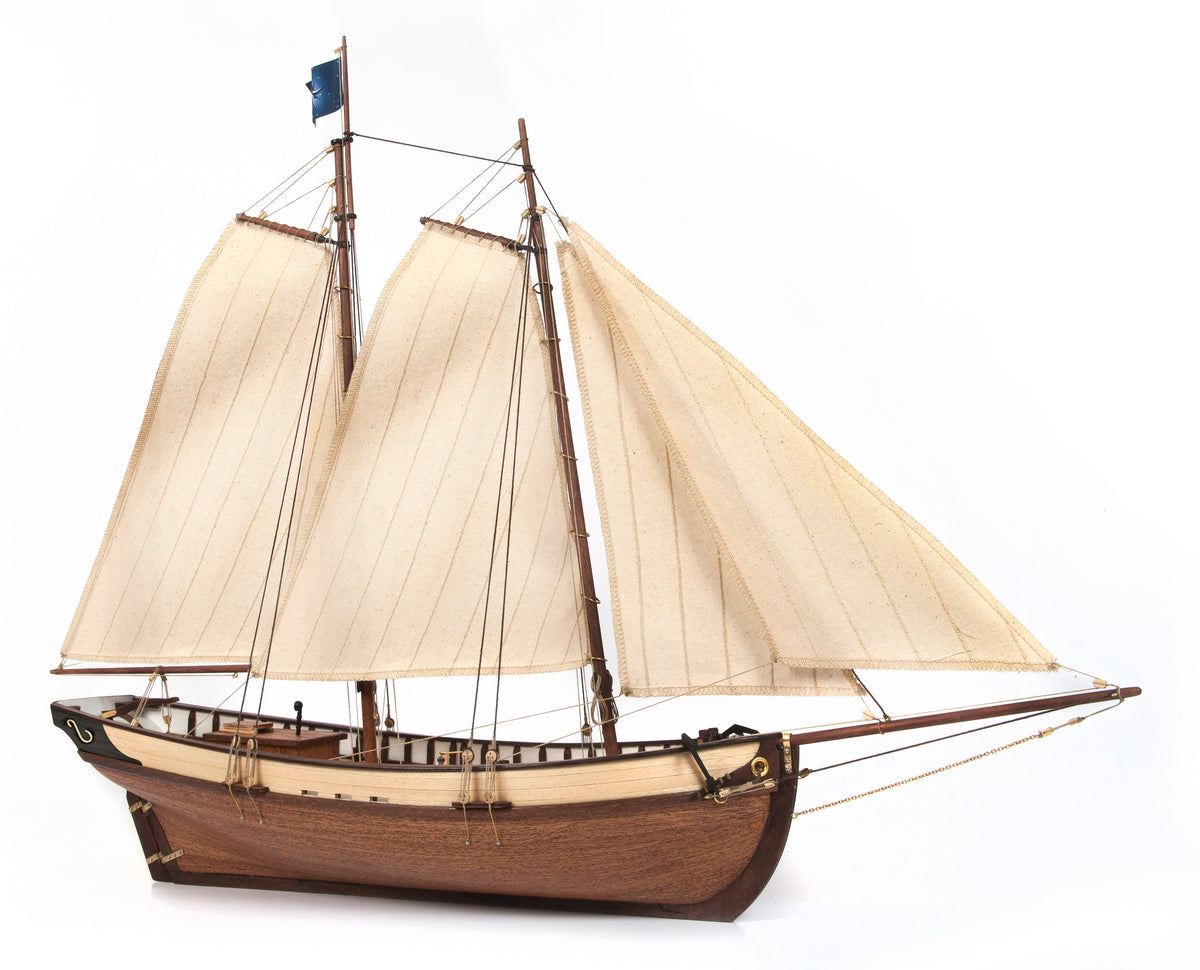 Photo of OcCre Polaris 1:50 scale wooden ship model kit