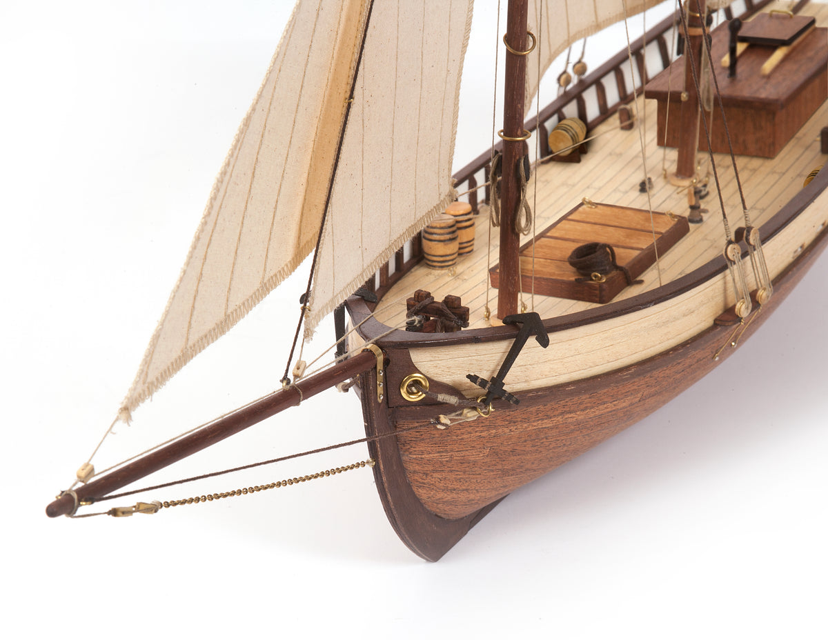 Photo of OcCre Polaris 1:50 scale wooden ship model kit