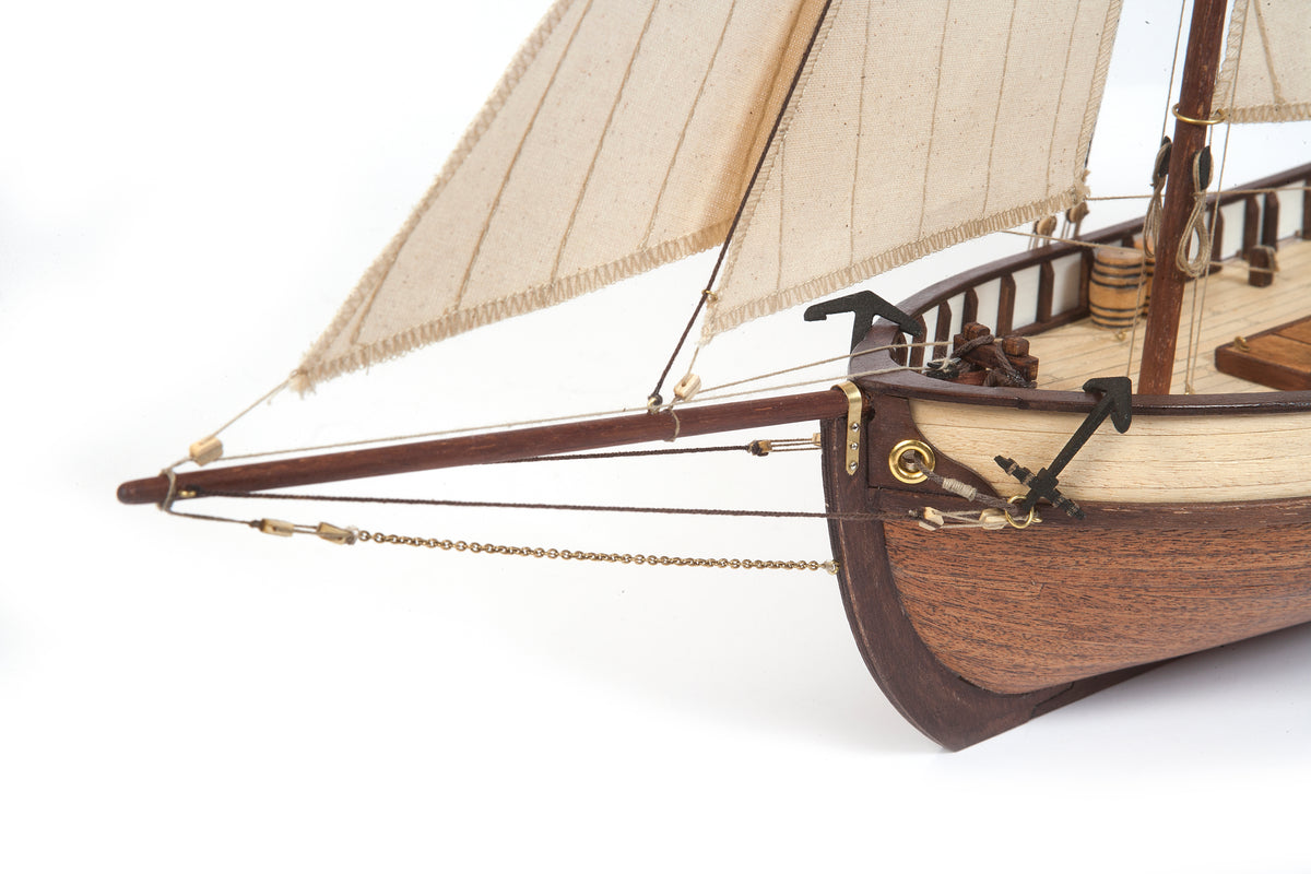 Photo of OcCre Polaris 1:50 scale wooden ship model kit