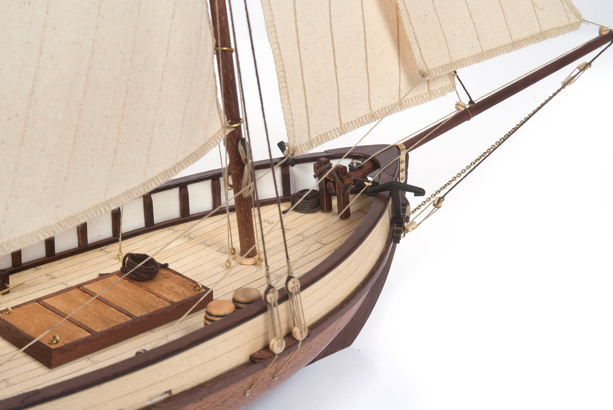 Photo of OcCre Polaris 1:50 scale wooden ship model kit