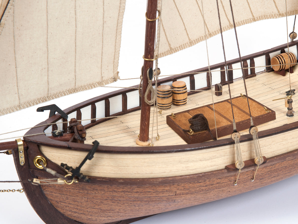 Photo of OcCre Polaris 1:50 scale wooden ship model kit