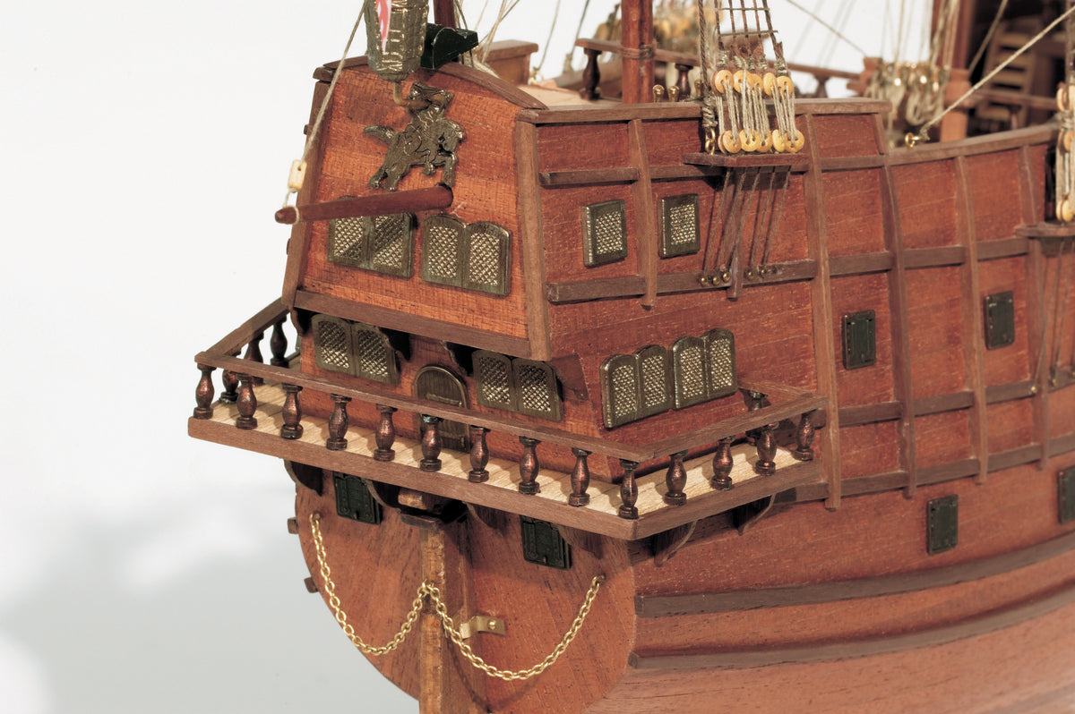 Photo of OcCre San Martín 1:90 scale wooden Spanish Armada galleon model kit