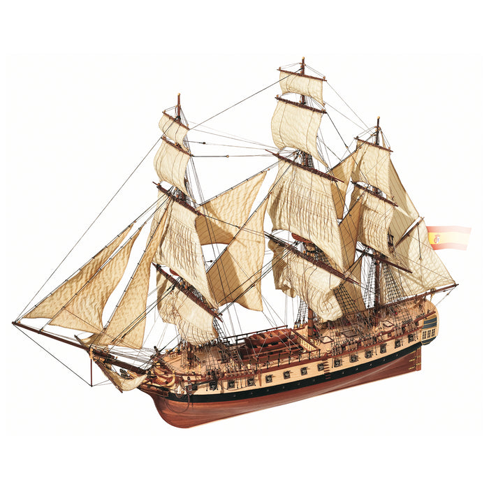 Photo of OcCre Diana 1:85 wooden model ship kit (14001) Spanish Navy frigate