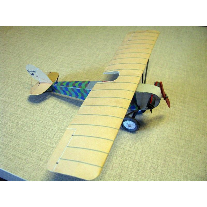 Photo of Orel Rieseler R.1 German racing plane 1:33 scale card model kit