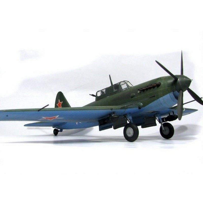 Photo of Orel Su-6 Soviet assault aircraft 1:33 scale card model kit No. 197