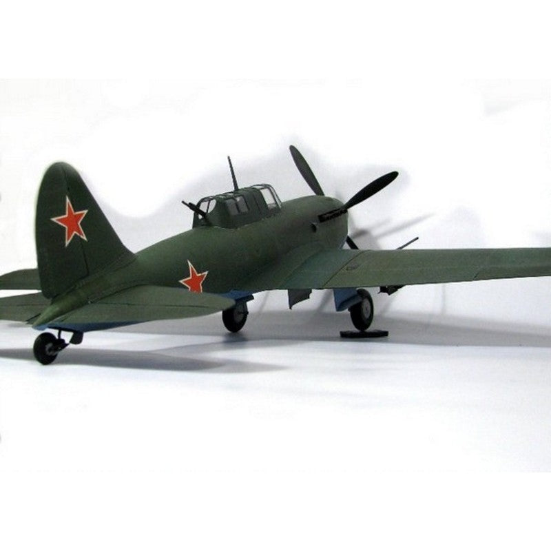 Photo of Orel Su-6 Soviet assault aircraft 1:33 scale card model kit No. 197
