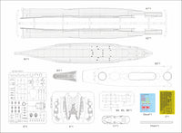Photo of IJN Yamato 1:350 scale model kit by Very Fire BELBV350902 WWII battleship