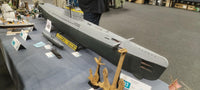 Photo of German U-Boat Type XXI U-2540 1/35 scale model submarine kit with RC conversion option and photo-etched details