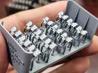 Photo of USN Oerlikon 20mm Cannon Type D 1:200 resin model set with 12 cannons and 20 ammo lockers by HS Model