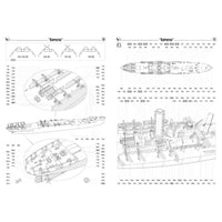 Photo of Orel Publishing 1:200 scale card model kit of transport workshop Kamchatka, Russian Navy 1904