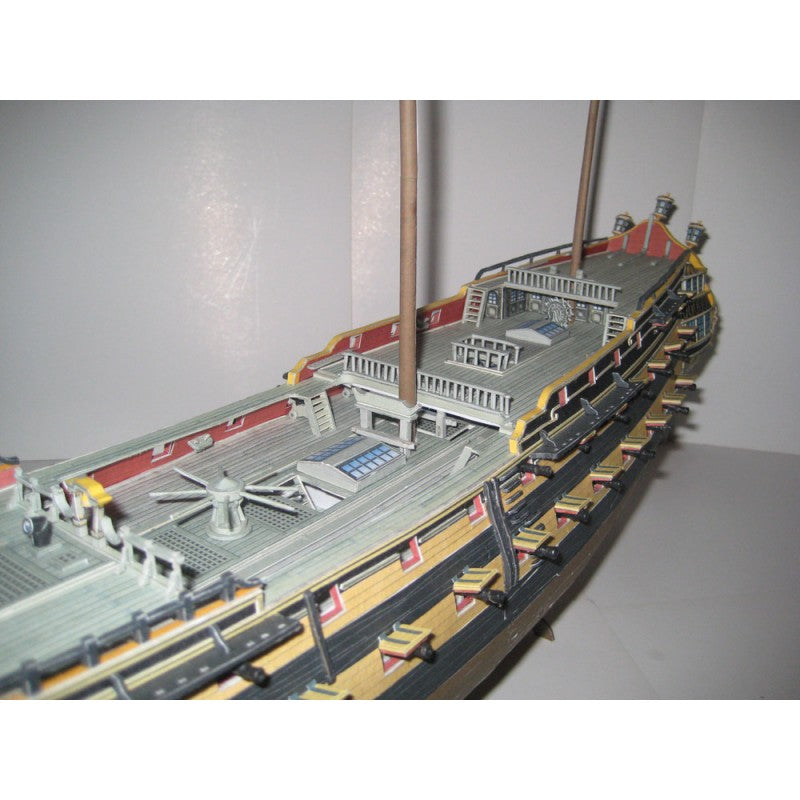 Photo of Catherine’s Glory 1:100 scale Russian battleship card model kit by Orel Publishing