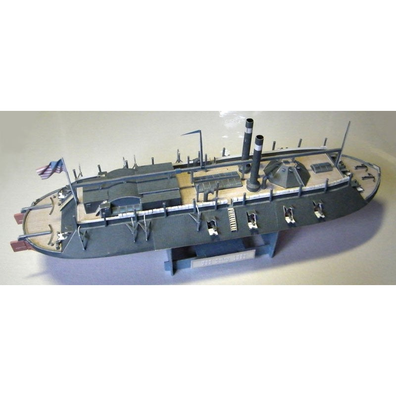 Photo of USS Cairo City-class ironclad battleship card model kit 1:200