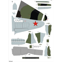 Photo of Orel 028 Yak-1B Soviet WWII Fighter 1:33 Paper Model Kit