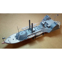 Photo of the USS Choctaw 1:200 scale card model kit by Orel Publishing