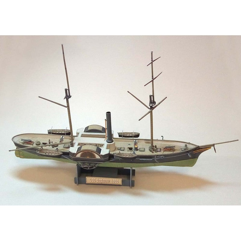 Photo of Steamship Saginaw 1:200 scale card model kit by Orel Publishing