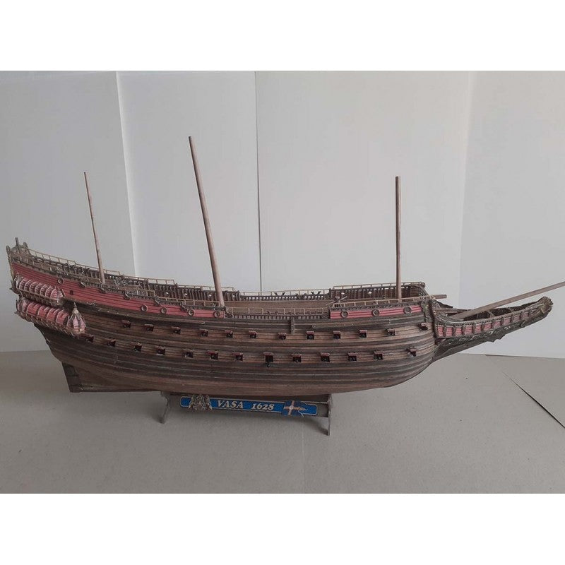 Photo of Battleship Wasa 1628 card model kit 1:100 scale by Orel Publishing