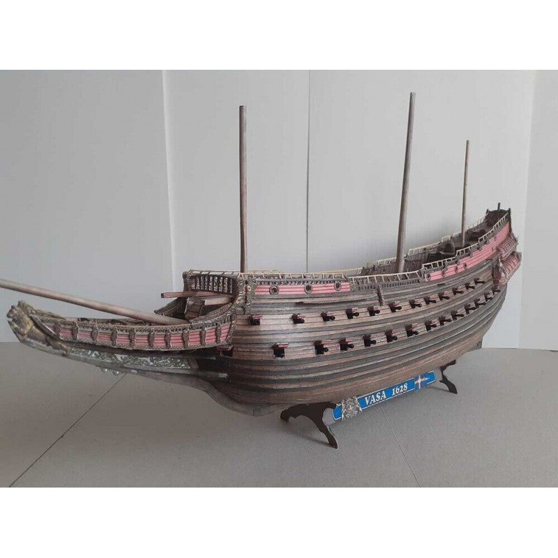 Photo of Battleship Wasa 1628 card model kit 1:100 scale by Orel Publishing