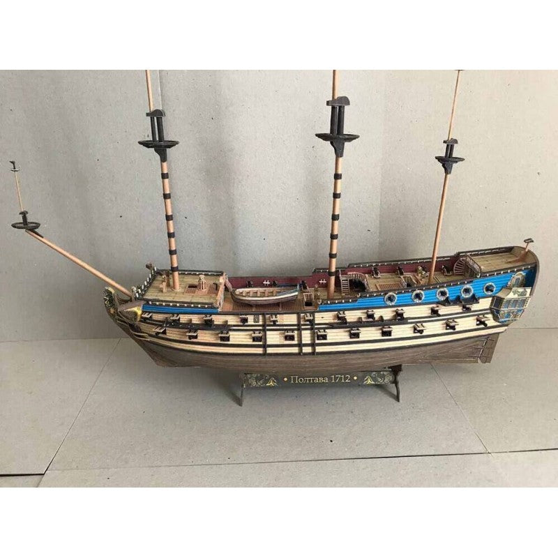 Photo of Poltava Ship-of-the-Line 1:100 scale card model kit by Orel Publishing
