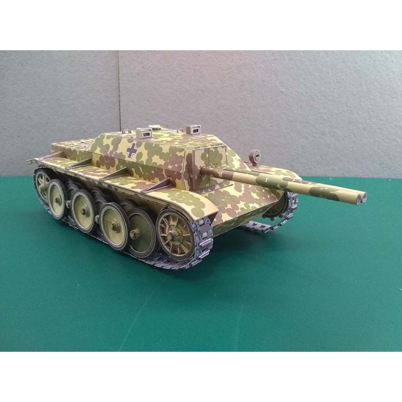 Photo of Orel E-5 Rutscher German tank destroyer 1:25 scale card model kit No. 349