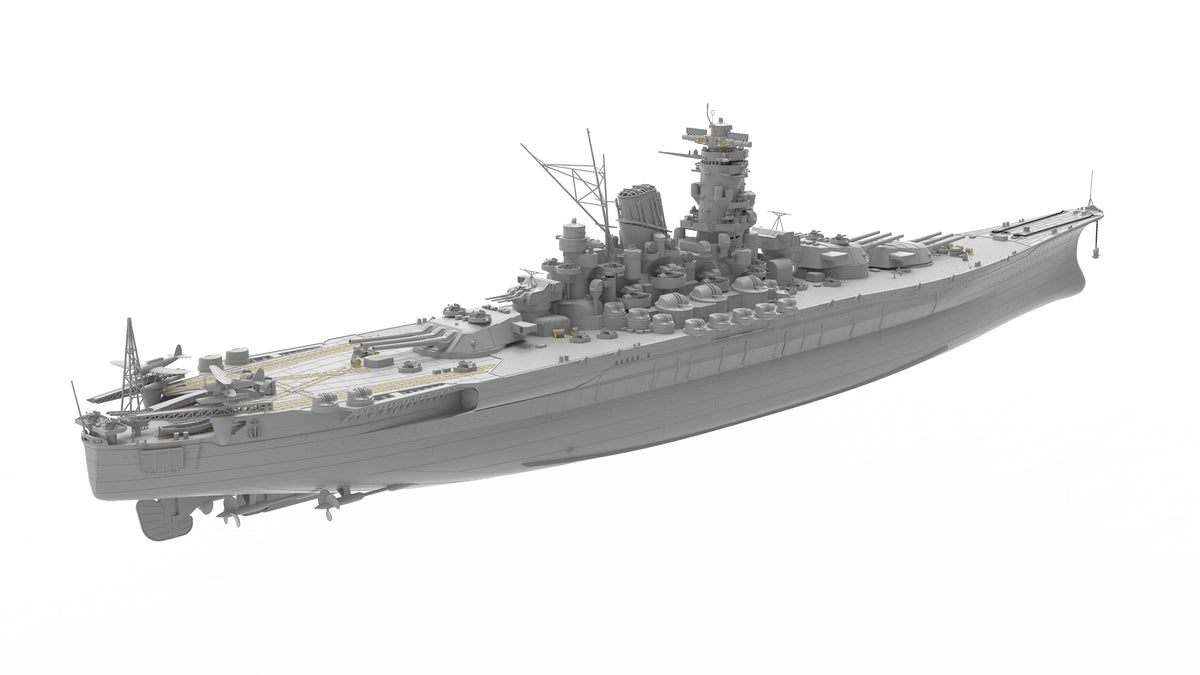 Photo of IJN Yamato 1:350 scale model kit by Very Fire BELBV350902 WWII battleship
