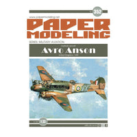 Photo of Orel 352 Avro Anson 1:33 scale WWII British aircraft card model kit
