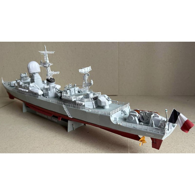 Photo of Aconit 1:200 scale French Navy corvette card model kit by Orel Publishing