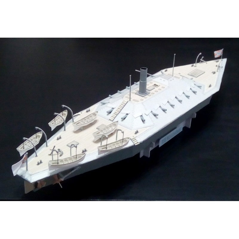 Photo of Orel 367 CSS Mississippi 1:200 Confederate ironclad card model kit American Civil War warship