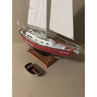 Photo of Orel Excalibur 36 cruise yacht 1:25 scale card model kit 381