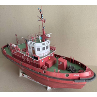 Photo of Orel 390 Tugboat Project 737M Bóbr 1:50 Polish harbour tug card model kit
