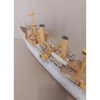 Photo of Orel 397 Fürst Bismarck 1:200 German armoured cruiser card model kit