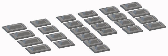 Photo of RC Subs U-boat Type IXC IXC40 photo-etched lower hull detail set 1:72