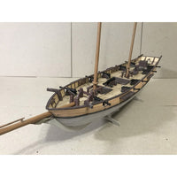 Photo of Halcon topsail schooner card model kit 1:200 by Orel Publishing