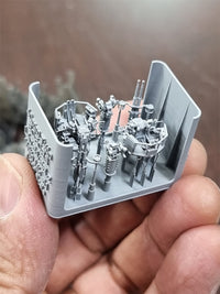 Photo of 40mm Twin Bofors Late Version 1:200 HS Model HSM-U200002S with Mk.51 Gun Directors