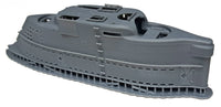 Photo of German U-Boat Type XXI 1:144 Revell detail set with photo-etched brass and 3D printed resin upgrade parts.