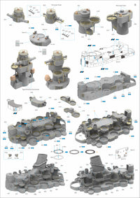 Photo of IJN Yamato Deluxe Edition 1:350 Very Fire model kit with detailed parts