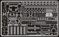 Photo of Eduard 53019 photo etched detail set for Tamiya Yamato 1/350
