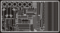 Photo of Eduard 53011 photo-etched upgrade parts set for IJN Yamato 1/350 by Tamiya