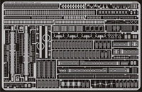 Photo of Eduard 53021 USS Missouri BB-63 photo-etched detail set for Tamiya 1:350 scale battleship model kit