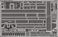 Photo of Eduard 53035 Bismarck photo-etched detail set for Revell 1:350 scale model kit