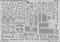 Photo of Eduard 53101 photo-etched detail set for USS Indianapolis CA-35 1/350
