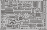 Photo of Eduard 53168 photo-etched detail set for HMS King George V 1/350 scale