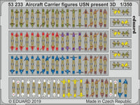 Photo of Eduard CVN-65 Enterprise Part II 1/350 scale accessory set with 3D figures and photo-etched details