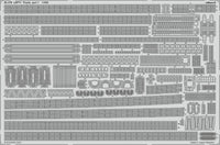 Photo of Eduard 1/350 Tirpitz detail sets 53279, 53280, and 3DL53007 for Trumpeter model