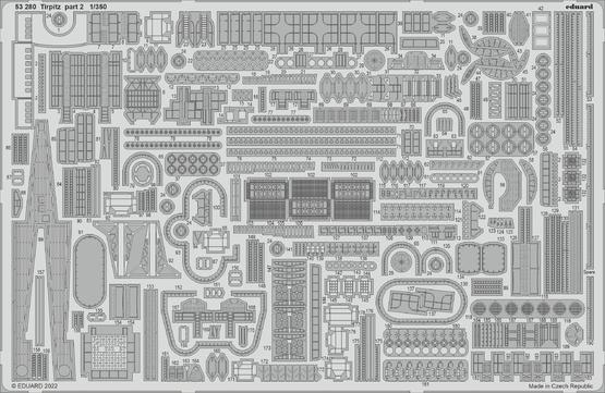 Tirpitz BIG ED 1:350 Scale Eduard BIG5365